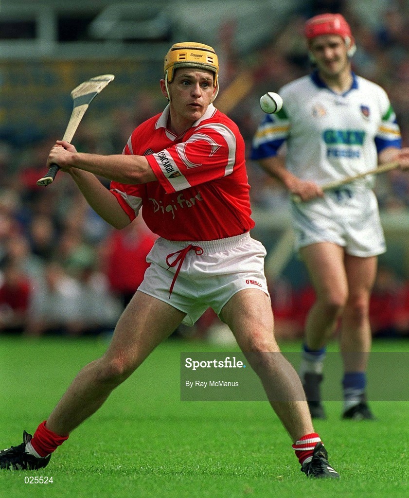 13 June 1999; Joe Deane of Cork during the Munster Senior Hurling Championship Semi-Final match between Cork and Waterford at Semple Stadium in Thurles, Tipperary. Photo by Ray McManus/Sportsfile