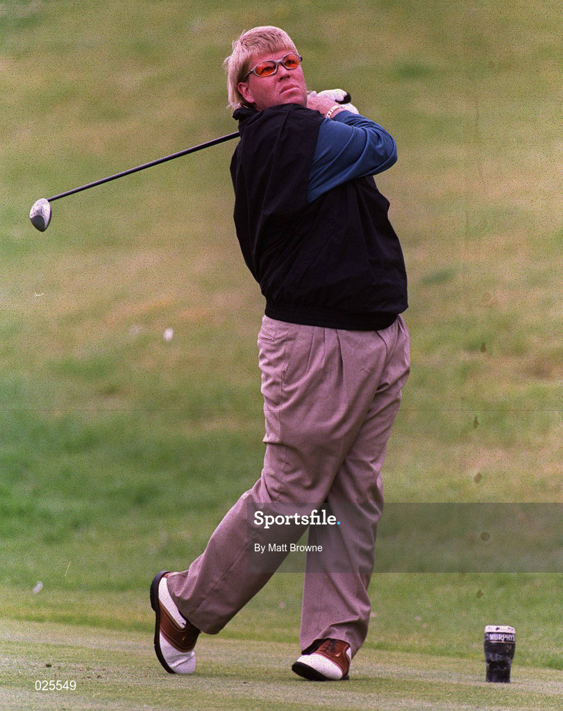 2 July 1999; John Daly of USA drives during day two of the 1999 Murphy's Irish Open at Druids Glen Golf Resort in Wicklow. Photo by Matt Browne/Sportsfile