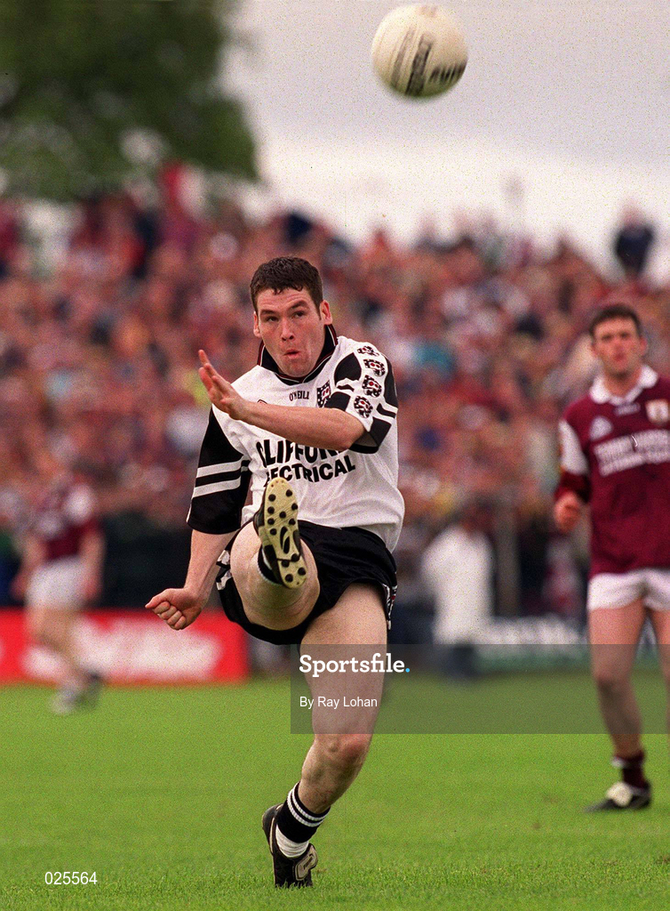 27 June 1999; John McPartland of Sligo during the Connacht Senior Football Championship Semi-Final match between Sligo and Galway at Markievicz Park in Sligo. Photo by Ray Lohan/Sportsfile