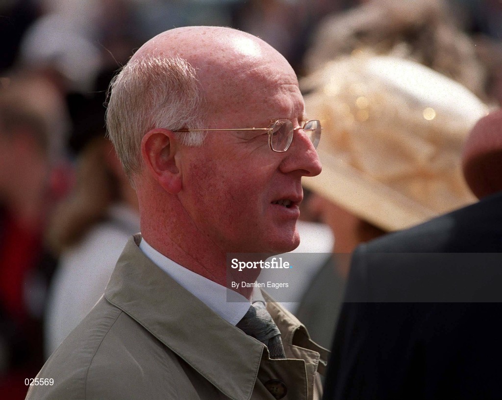 27 June 1999; Trainer John Oxx at The Curragh Racecourse in Newbridge, Kildare. Photo by Damien Eagers/Sportsfile