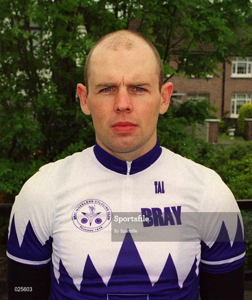 20 May 1999; Keith Bannon of Bray Wheelers Cycling Club prior to racing on Stage 6 of the FBD Milk Rás in Donegal Town in Donegal. Photo by Sportsfile