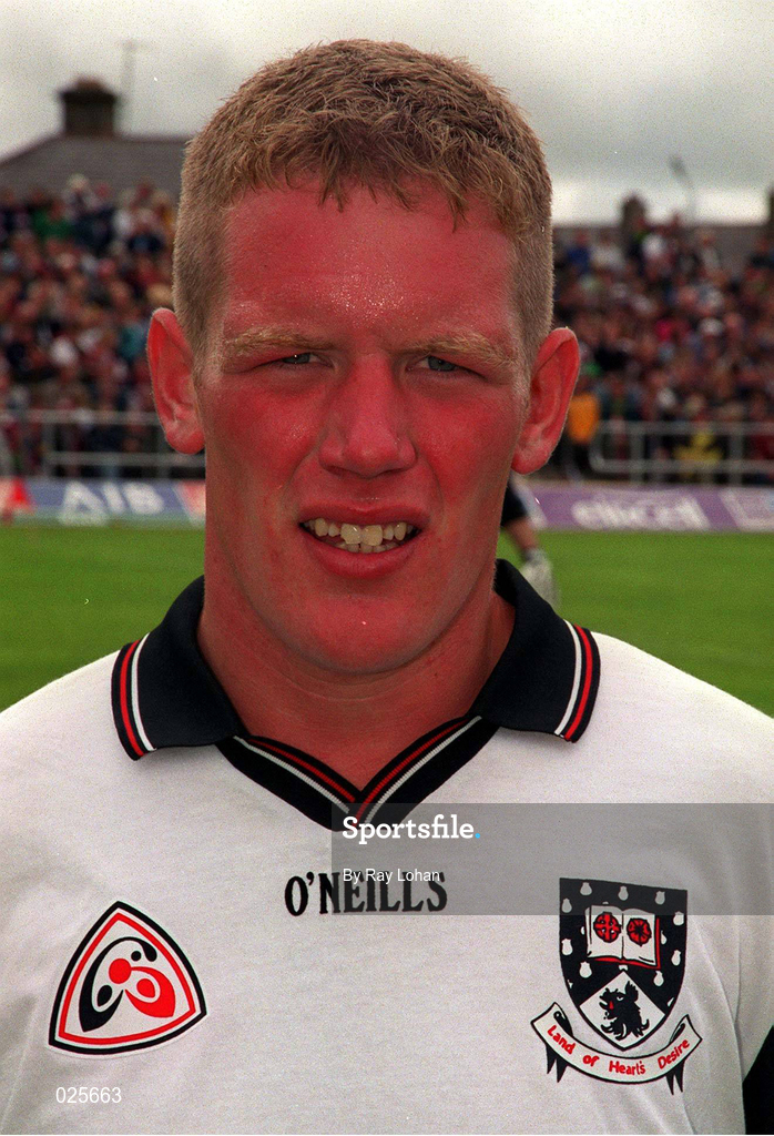 27 June 1999; Mark Cosgrove of Sligo prior to the Connacht Senior Football Championship Semi-Final match between Sligo and Galway at Markievicz Park in Sligo. Photo by Ray Lohan/Sportsfile