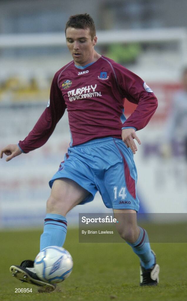 14 April 2006; Brian Shelley, Drogheda United. eircom League, Premier Division, Drogheda United v UCD, United Park, Drogheda, Co. Louth. Picture credit: Brian Lawless / SPORTSFILE