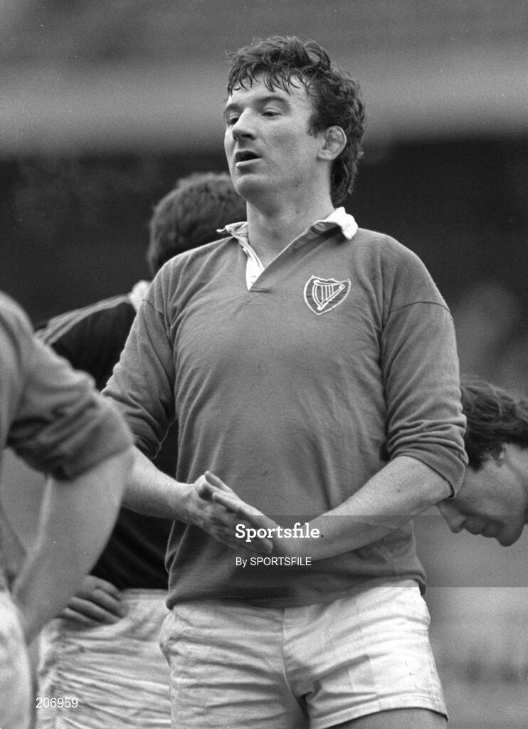 December 1982; Jim Glennon, Leinster. Picture credit; Ray McManus / SPORTSFILE
