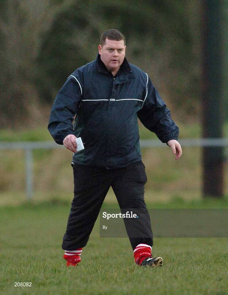 25 February 2006; Barry Taggart, Tyrone Hurling manager. Picture credit; SPORTSFILE
