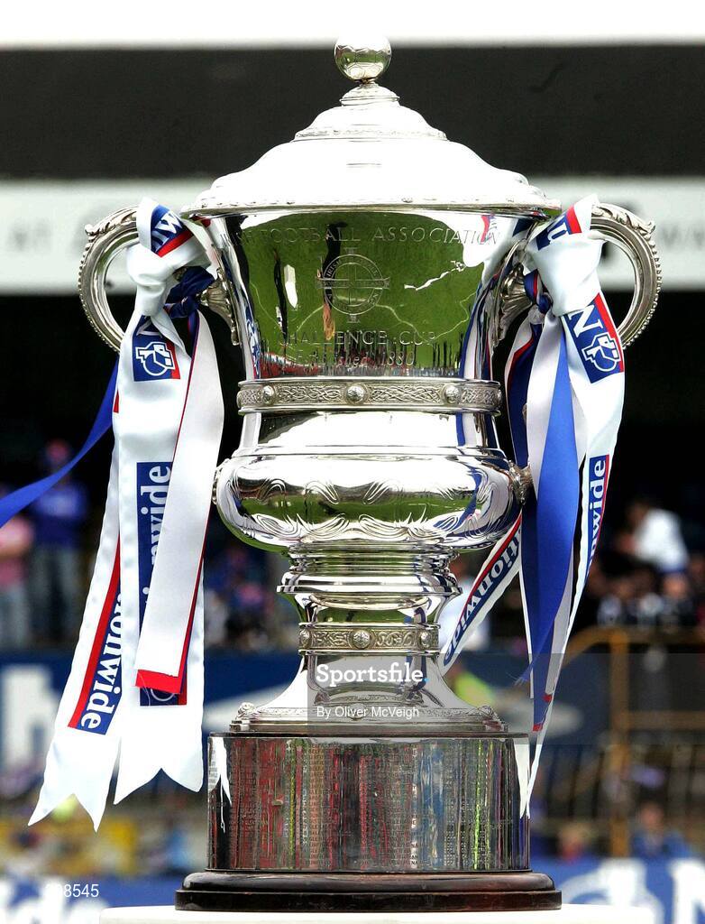 6 May 2006; Nationwide Irish Cup trophy. Nationwide Irish Cup final, Glentoran v Linfield, Windsor Park, Belfast. Picture credit: Oliver McVeigh / SPORTSFILE