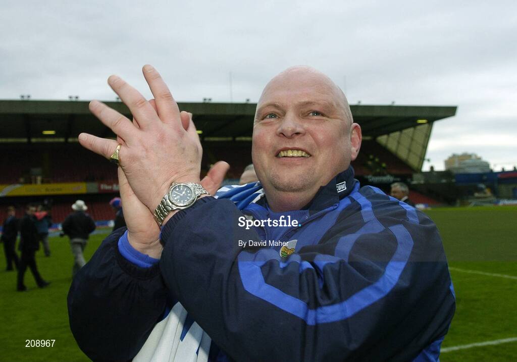 6 May 2006; Linfield manager David Jeffrey. Nationwide Irish Cup final, Glentoran v Linfield, Windsor Park, Belfast. Picture credit: David Maher / SPORTSFILE