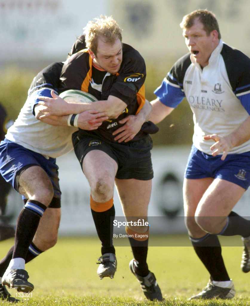 28 February 2004; William Wallace of Buccaneers during the AIB All-Ireland League Division 1 match between Cork Constitution and Buccaneers at Temple Hill in Cork. Photo by Damien Eagers/Sportsfile