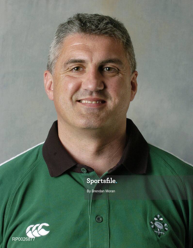 4 June 2006; Niall O'Shea, manager, Ireland U21. Balbriggan, Co. Dublin. Picture credit; Brendan Moran / SPORTSFILE