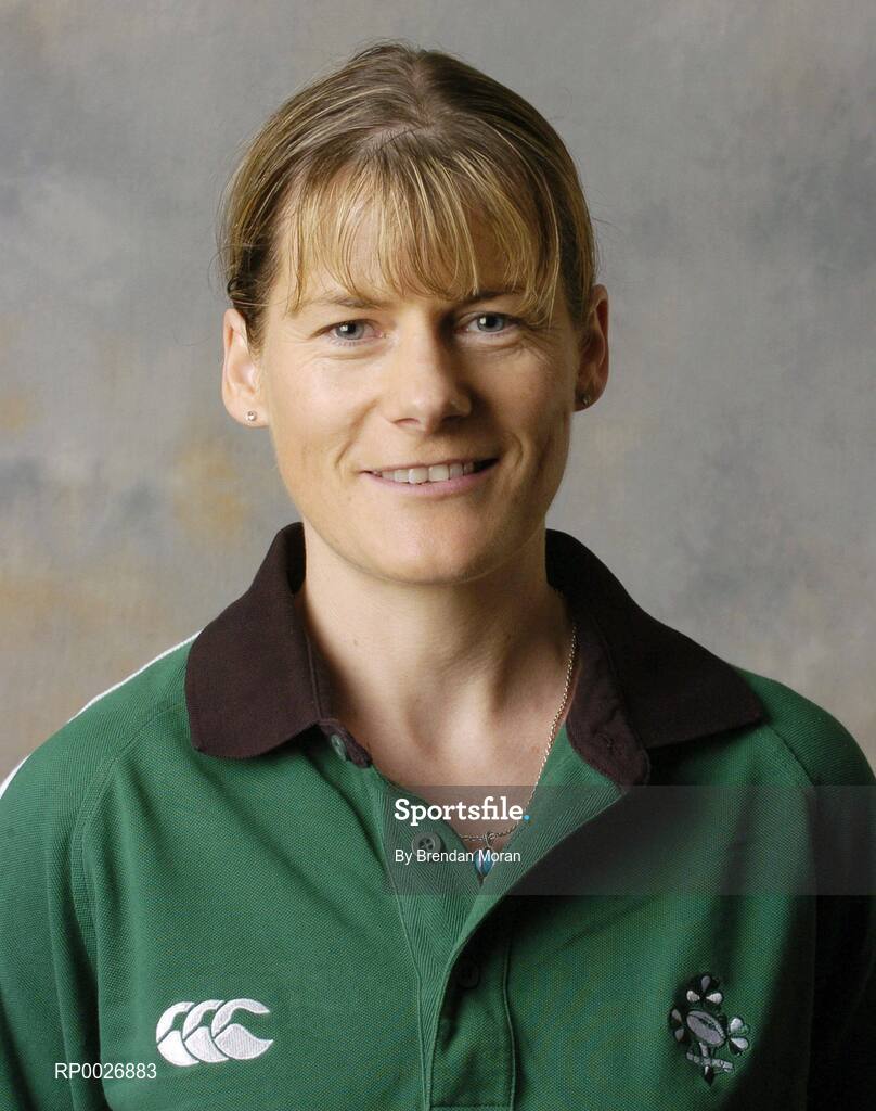 4 June 2006; Regina Flanagan, team masseur, Ireland U21. Balbriggan, Co. Dublin. Picture credit; Brendan Moran / SPORTSFILE