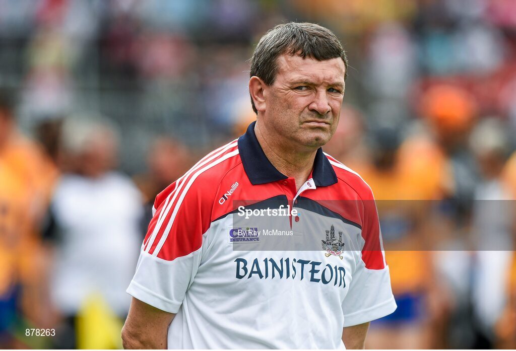 15 June 2014; The Cork manager Jimmy Barry Murphy before the game. Munster GAA Hurling Senior Championship, Semi-Final, Clare v Cork, Semple Stadium, Thurles, Co. Tipperary. Picture credit: Ray McManus / SPORTSFILE