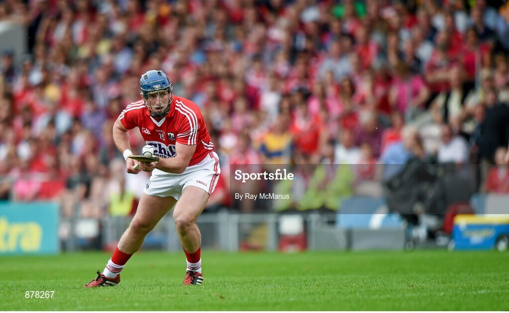 15 June 2014; Cork's Patrick Horgan who scored 2-11 from placed balls. Munster GAA Hurling Senior Championship, Semi-Final, Clare v Cork, Semple Stadium, Thurles, Co. Tipperary. Picture credit: Ray McManus / SPORTSFILE