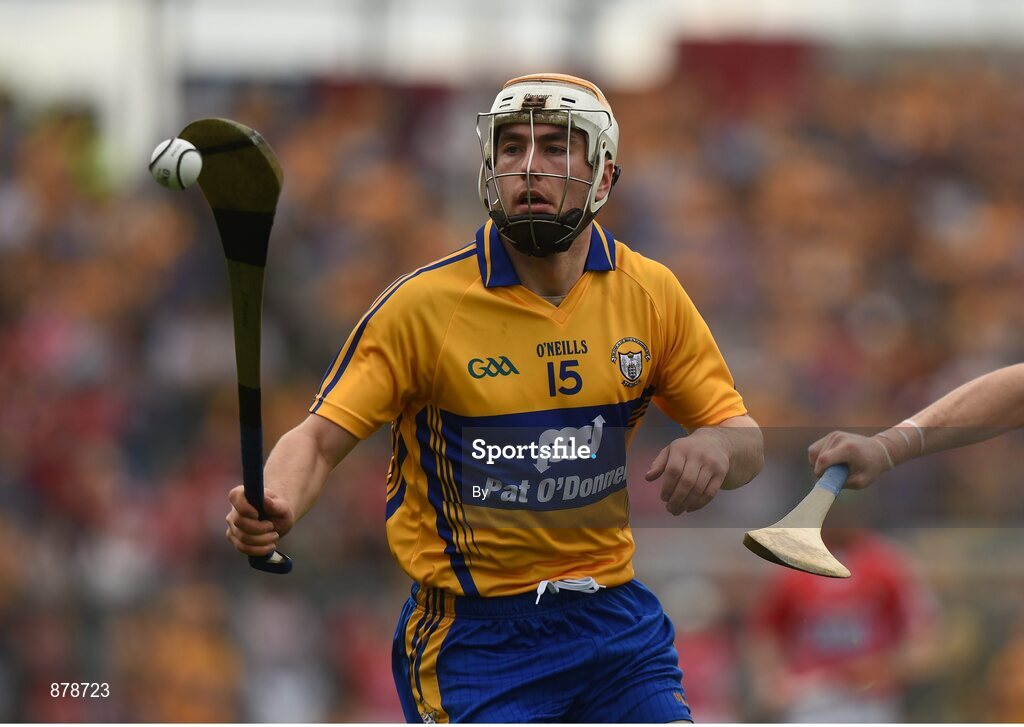 15 June 2014; Conor McGrath, Clare. Munster GAA Hurling Senior Championship, Semi-Final, Clare v Cork, Semple Stadium, Thurles, Co. Tipperary.
