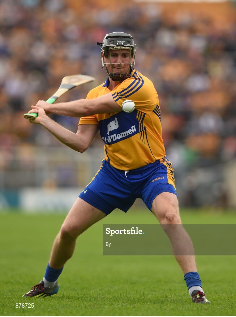 15 June 2014; Colin Ryan, Clare. Munster GAA Hurling Senior Championship, Semi-Final, Clare v Cork, Semple Stadium, Thurles, Co. Tipperary.