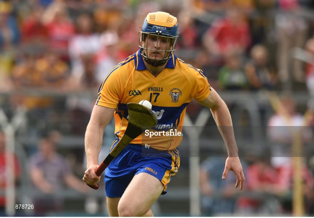 15 June 2014; Seadna Morey, Clare. Munster GAA Hurling Senior Championship, Semi-Final, Clare v Cork, Semple Stadium, Thurles, Co. Tipperary.