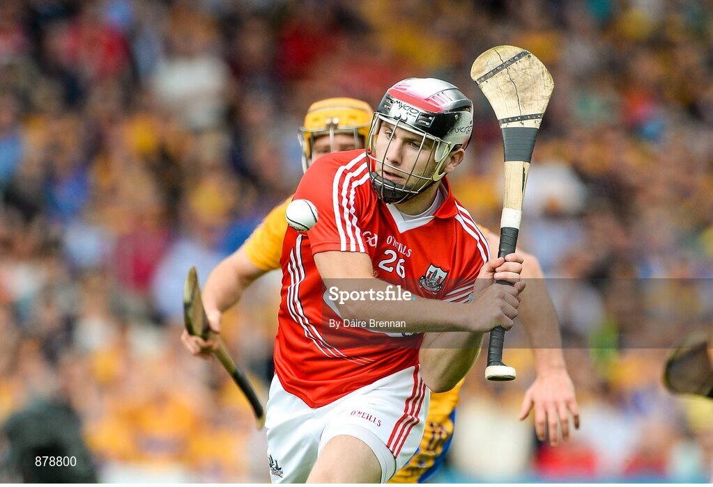 15 June 2014; Paudie O'Sullivan, Cork. Munster GAA Hurling Senior Championship, Semi-Final, Clare v Cork, Semple Stadium, Thurles, Co. Tipperary. Picture credit: Dáire Brennan / SPORTSFILE