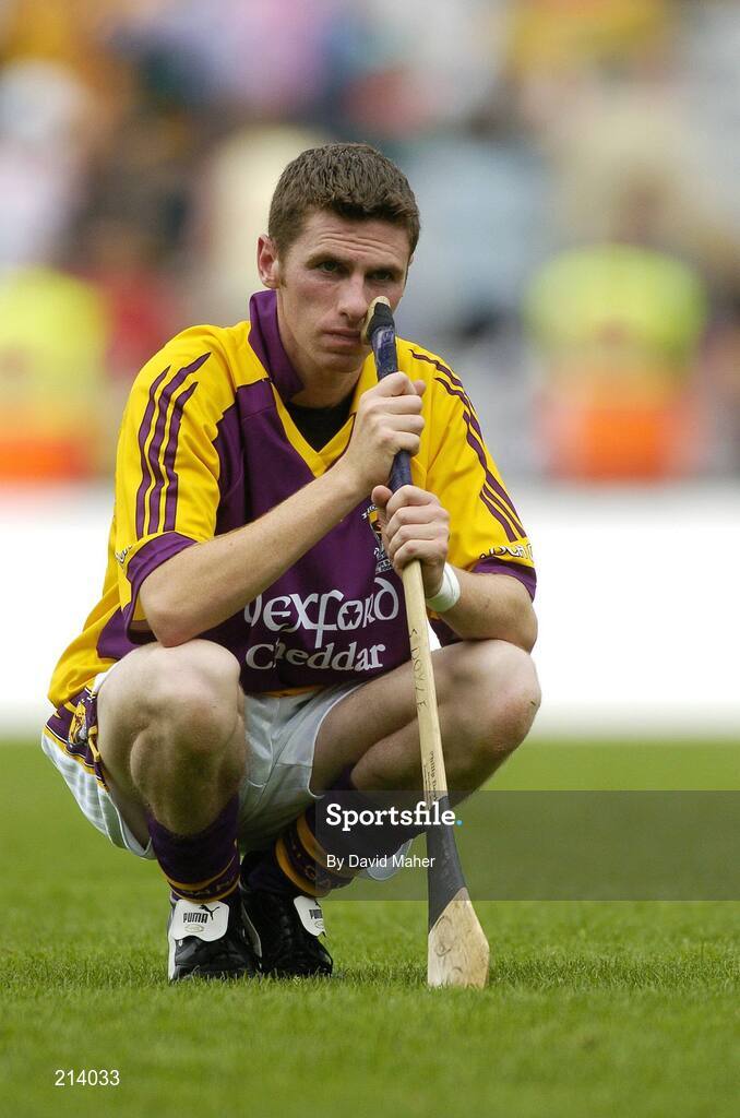 2 July 2006; A dejected Stephen Doyle, Wexford, at the end of the game. Guinness Leinster Senior Hurling Championship Final, Wexford v Kilkenny, Croke Park, Dublin. Picture credit: David Maher / SPORTSFILE
