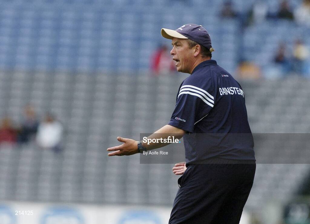 2 July 2006; Carlow minor manager Tommy Buggy. ESB Leinster Minor Hurling Championship Final, Carlow v Kilkenny, Croke Park, Dublin. Picture credit: Aoife Rice / SPORTSFILE