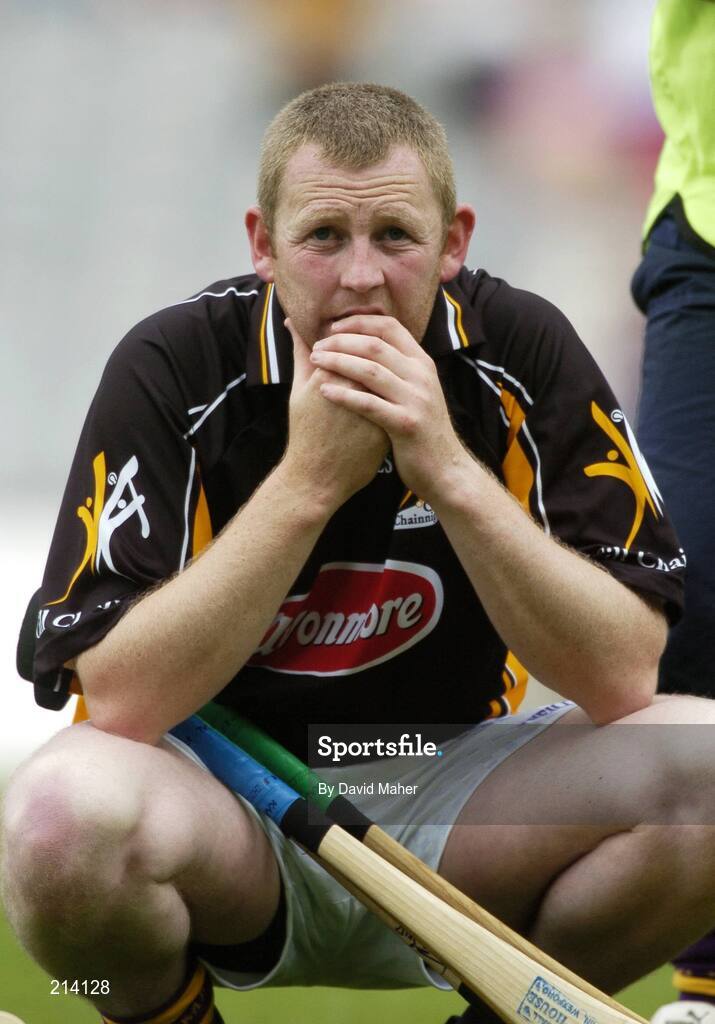 2 July 2006; A dejected Damien Fitzhenry, Wexford, at the end of the game. Guinness Leinster Senior Hurling Championship Final, Wexford v Kilkenny, Croke Park, Dublin. Picture credit: David Maher / SPORTSFILE