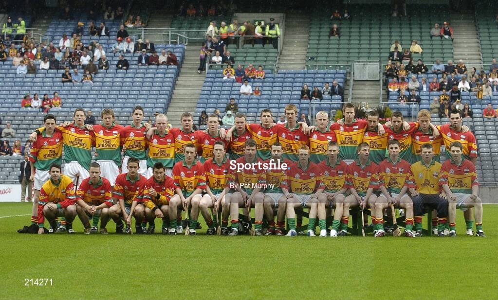 2 July 2006; The Carlow minor panel. ESB Leinster Minor Hurling Championship Final, Carlow v Kilkenny, Croke Park, Dublin. Picture credit: Pat Murphy / SPORTSFILE