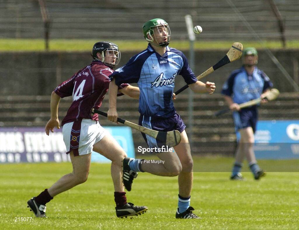 15 July 2006; Michael Carton, Dublin, in action against Daniel Carty, Westmeath. Guinness Senior Hurling Championship, Relegation Final, Dublin v Westmeath, O'Connor Park, Tullamore, Co. Offaly. Picture credit: Pat Murphy / SPORTSFILE