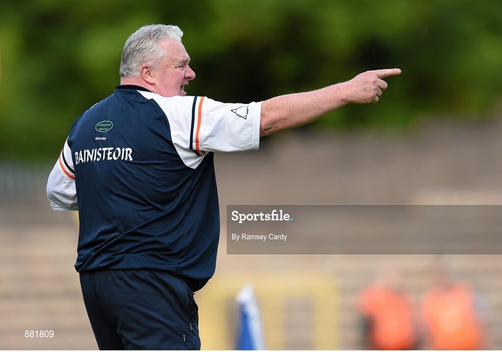 28 June 2014; Armagh manager Paul Grimley. Ulster GAA Football Senior Championship, Semi-Final, Armagh v Monaghan, St Tiernach's Park, Clones, Co. Monaghan. Picture credit: Ramsey Cardy / SPORTSFILE