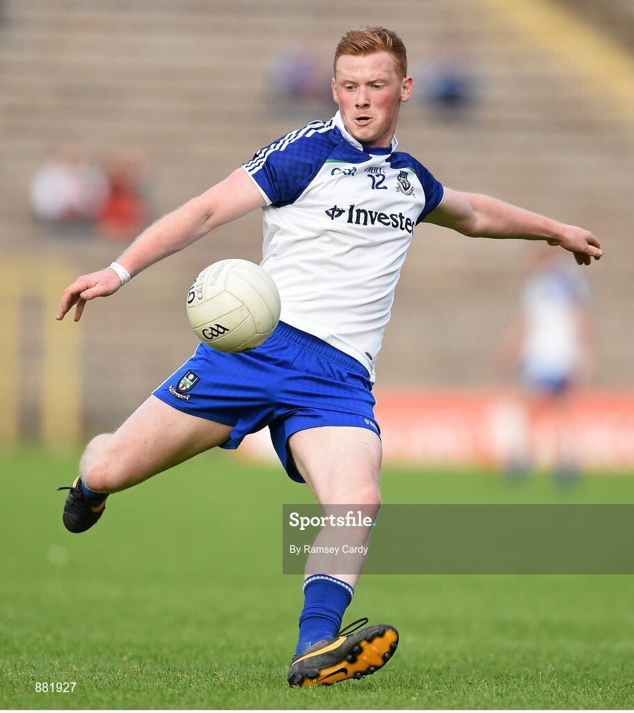 28 June 2014; Paudie McKenna, Monaghan. Ulster GAA Football Senior Championship, Semi-Final, Armagh v Monaghan, St Tiernach's Park, Clones, Co. Monaghan. Picture credit: Ramsey Cardy / SPORTSFILE