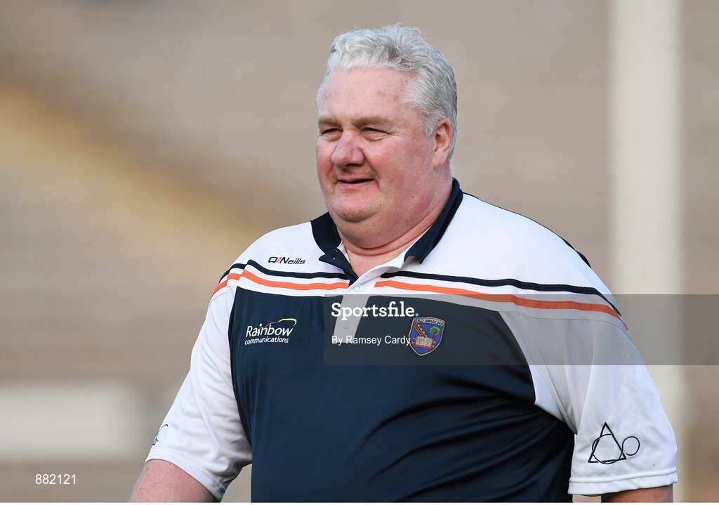 28 June 2014; Armagh manager Paul Grimley. Ulster GAA Football Senior Championship, Semi-Final, Armagh v Monaghan, St Tiernach's Park, Clones, Co. Monaghan. Picture credit: Ramsey Cardy / SPORTSFILE