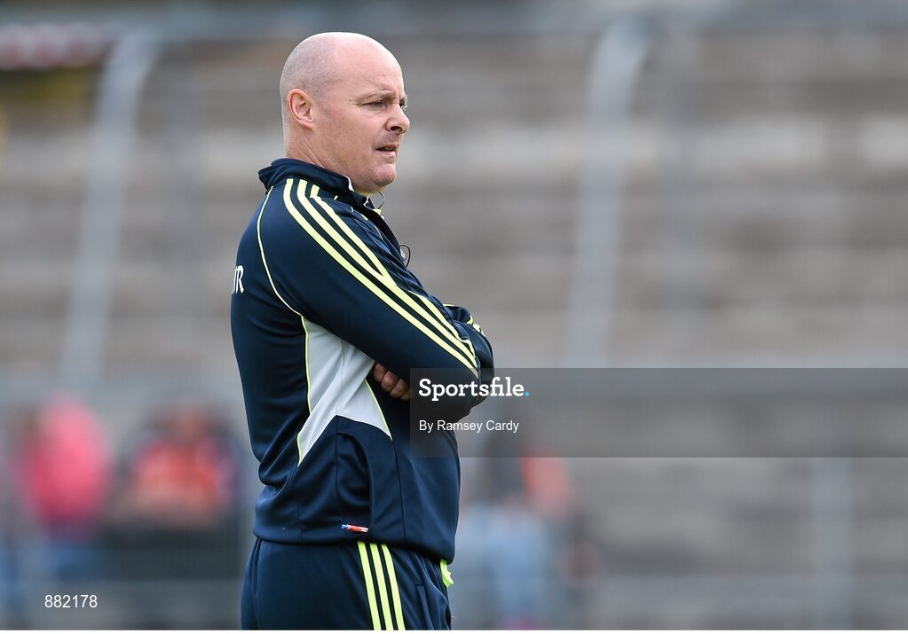 28 June 2014; Monaghan manager Malachy O'Rourke. Ulster GAA Football Senior Championship, Semi-Final, Armagh v Monaghan, St Tiernach's Park, Clones, Co. Monaghan. Picture credit: Ramsey Cardy / SPORTSFILE