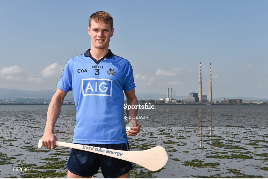 1 July 2014: Dublin’s Cian O’Callaghan and at Dollymount Strand in Dublin today ahead of the Bord Gáis Energy GAA Hurling U-21 Leinster Championship Final at Parnell Park on Wednesday, July 9th at 7.30pm where Dublin will play Wexford. The match will be shown live on TG4 with fans able to vote for their man of the match using the #LaochBGE hashtag on Twitter. Picture credit: David Maher / SPORTSFILE