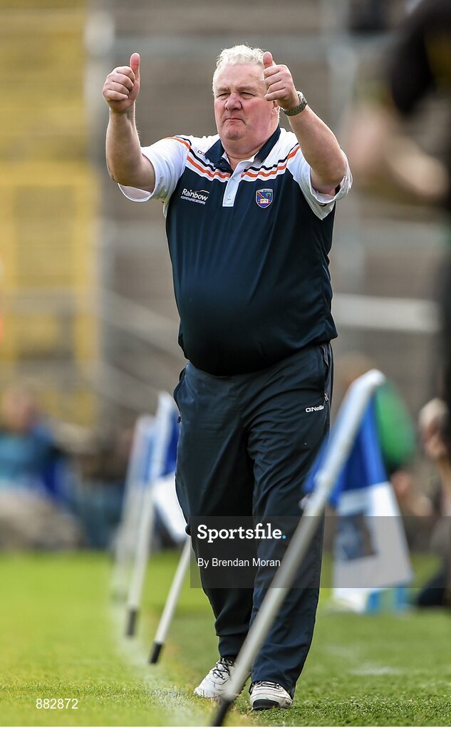 28 June 2014; Armagh manager Paul Grimley. Ulster GAA Football Senior Championship, Semi-Final, Armagh v Monaghan, St Tiernach's Park, Clones, Co. Monaghan. Picture credit: Brendan Moran / SPORTSFILE