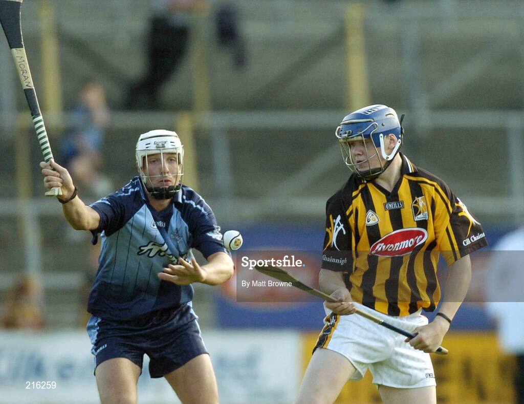 27 July 2006; TJ Ryan, Kilkenny, in action against Eoin Moran, Dublin. Erin U21 Leinster Hurling Final, Kilkenny v Dublin, Nowlan Park, Kilkenny. Picture credit; Matt Browne / SPORTSFILE