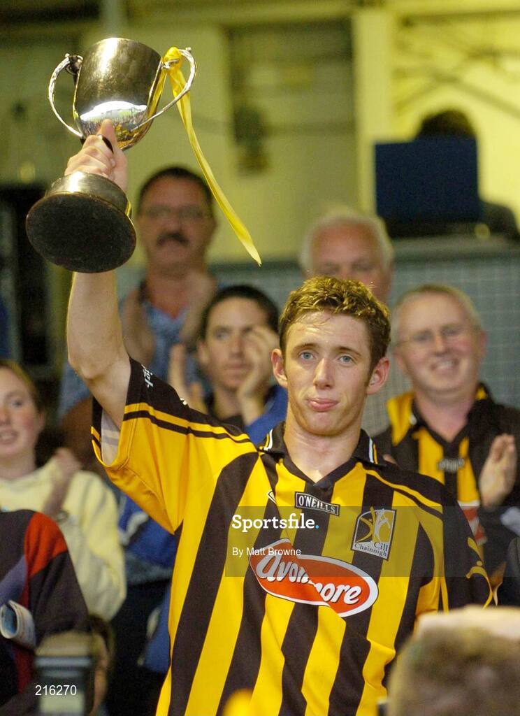 27 July 2006; The Kilkenny captain Michael Fennelly lifts the cup. Erin U21 Leinster Hurling Final, Kilkenny v Dublin, Nowlan Park, Kilkenny. Picture credit; Matt Browne / SPORTSFILE