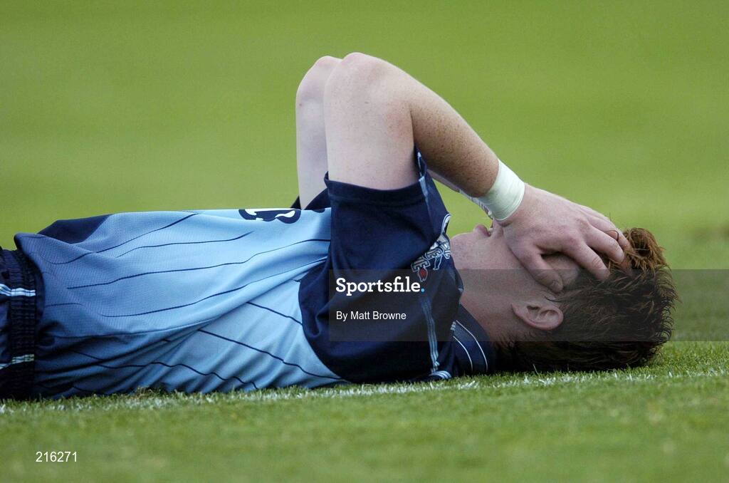 27 July 2006; Gerard O'Meara, Dublin, after the final whistle. Erin U21 Leinster Hurling Final, Kilkenny v Dublin, Nowlan Park, Kilkenny. Picture credit; Matt Browne / SPORTSFILE