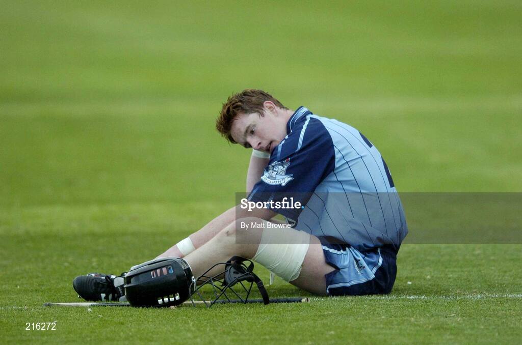 27 July 2006; Gerard O'Meara, Dublin, after the final whistle. Erin U21 Leinster Hurling Final, Kilkenny v Dublin, Nowlan Park, Kilkenny. Picture credit; Matt Browne / SPORTSFILE
