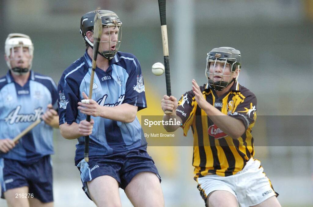 27 July 2006; Cathal Billings, Dublin, in action against Eddie O'Donoghue, Kilkenny. Erin U21 Leinster Hurling Final, Kilkenny v Dublin, Nowlan Park, Kilkenny. Picture credit; Matt Browne / SPORTSFILE