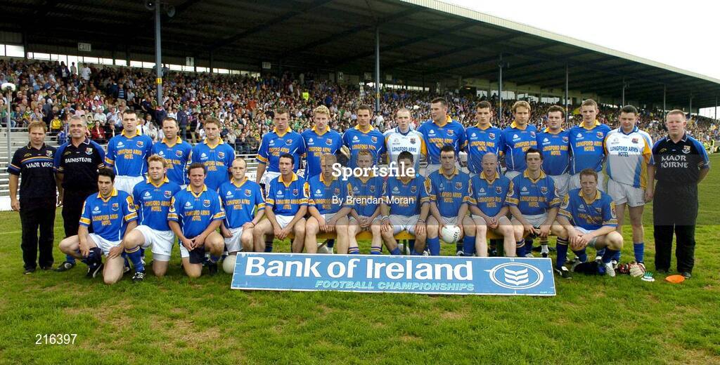 29 July 2006; The Longford squad. Bank of Ireland All-Ireland Senior Football Championship Qualifier, Round 4, Kerry v Longford, Fitzgerald Stadium, Killarney, Co. Kerry. Picture credit; Brendan Moran / SPORTSFILE