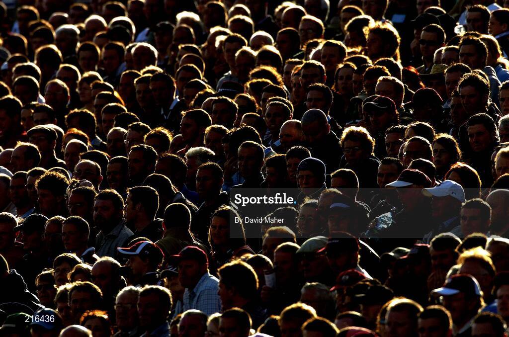 29 July 2006; Spectators watch on during the game. Bank of Ireland All-Ireland Senior Football Championship Qualifier, Round 4, Galway v Westmeath, Pearse Stadium, Galway. Picture credit; David Maher / SPORTSFILE