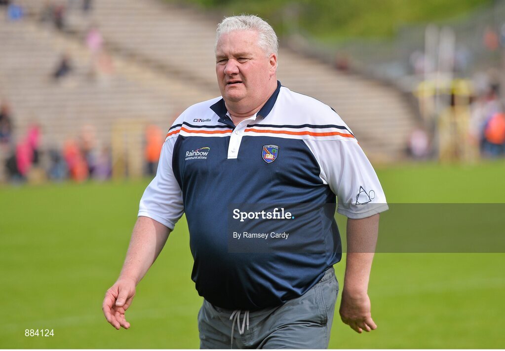 6 July 2014; Armagh manager Paul Grimley. Ulster GAA Football Senior Championship, Semi-Final Replay, Armagh v Monaghan, St Tiernach's Park, Clones, Co. Monaghan. Picture credit: Ramsey Cardy / SPORTSFILE