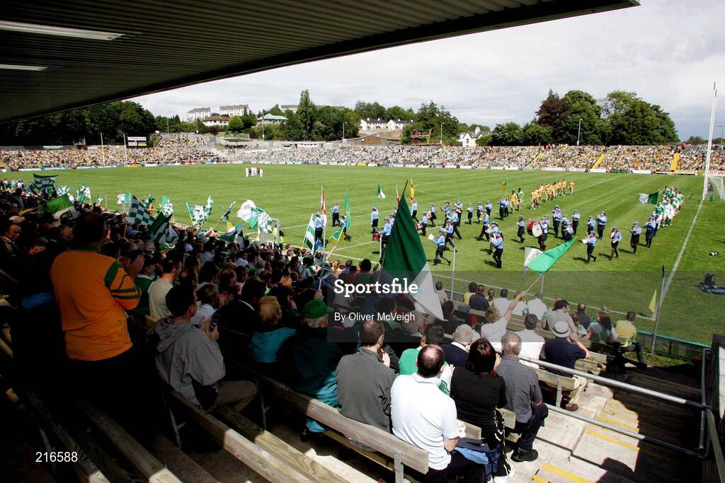 30 July 2006; A general view of Brewster Park. Bank of Ireland All-Ireland Senior Football Championship Qualifier, Round 4, Fermanagh v Donegal, Brewster Park, Enniskillen, Co. Fermanagh. Picture credit; Oliver McVeigh / SPORTSFILE