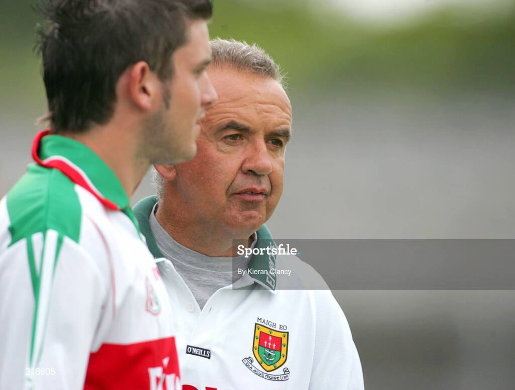 30 July 2006; Eugene Ivers, Mayo minor manager. ESB All-Ireland Minor Football Championship Quarter-Final, Kerry v Mayo, Cusack Park, Ennis, Co. Clare. Picture credit; Kieran Clancy / SPORTSFILE
