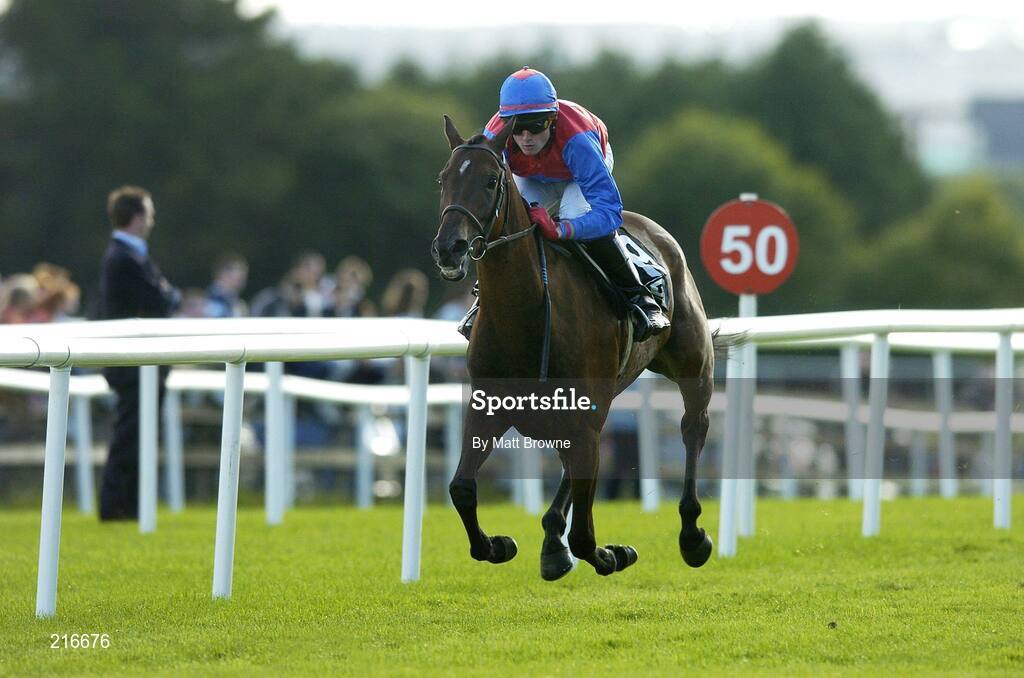 31 July 2006; P'tit Fute, with James O'Farrell up, on their way to winning the G.P.T. Galway Q.R. Handicap. Galway Races, Ballybrit, Co. Galway. Picture credit; Matt Browne / SPORTSFILE
