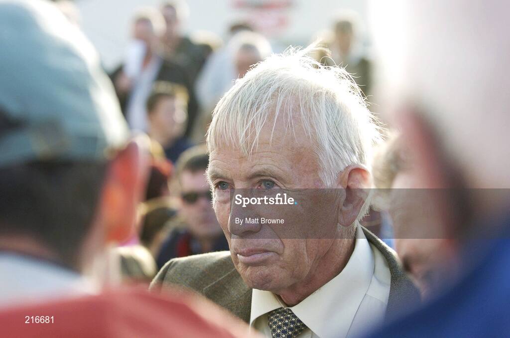 31 July 2006; Trainer of P'tit Fute Francis Flood after winning the G.P.T. Galway Q.R. Handicap. Galway Races, Ballybrit, Co. Galway. Picture credit; Matt Browne / SPORTSFILE