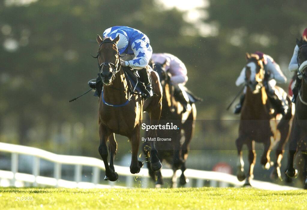 31 July 2006; Almighty Jade, with Wayne Lordan up, on their way to winning the G.P.T. Van and Truck Rentals Handicap. Galway Races, Ballybrit, Co. Galway. Picture credit; Matt Browne / SPORTSFILE
