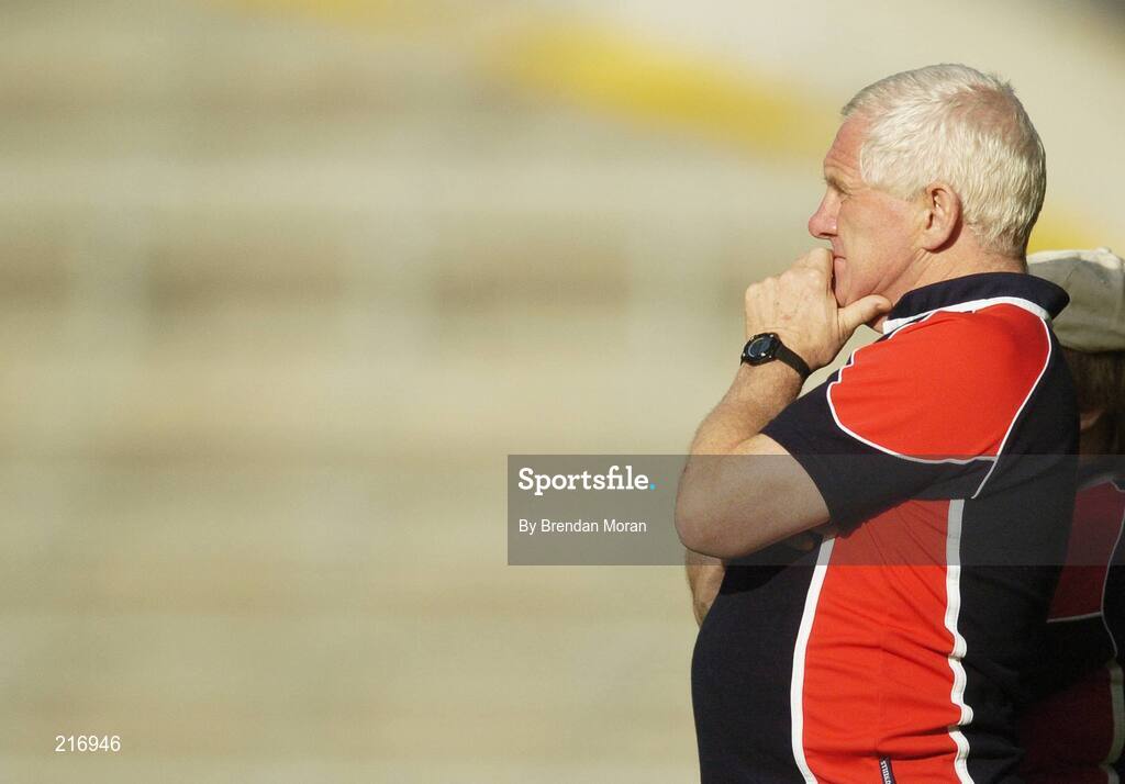 29 July 2006; Eamonn Ryan, Cork coach. TG4 Ladies Munster Senior Football Final, Cork v Waterford, Gaelic Grounds, Limerick. Picture credit; Brendan Moran / SPORTSFILE