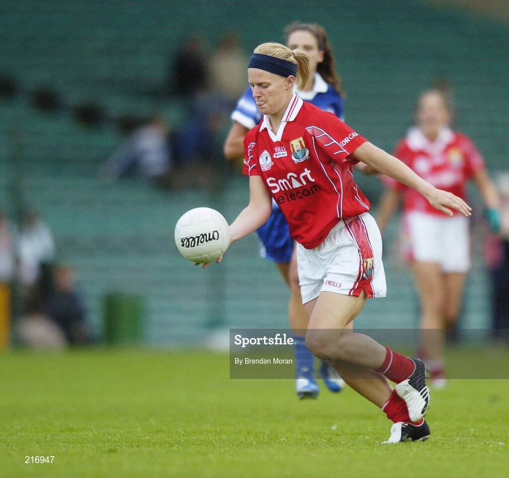 29 July 2006; Deirdre O'Reilly, Cork. TG4 Ladies Munster Senior Football Final, Cork v Waterford, Gaelic Grounds, Limerick. Picture credit; Brendan Moran / SPORTSFILE