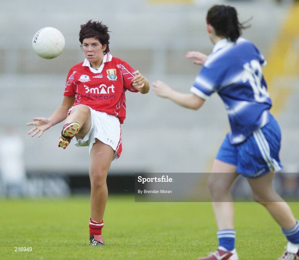 29 July 2006; Caoimhe Creedon, Cork. TG4 Ladies Munster Senior Football Final, Cork v Waterford, Gaelic Grounds, Limerick. Picture credit; Brendan Moran / SPORTSFILE