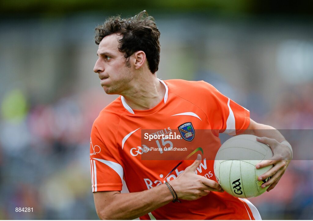 6 July 2014; Jamie Clarke, Armagh. Ulster GAA Football Senior Championship, Semi-Final Replay, Armagh v Monaghan, St Tiernach's Park, Clones, Co. Monaghan. Picture credit: Piaras Ó Mídheach / SPORTSFILE