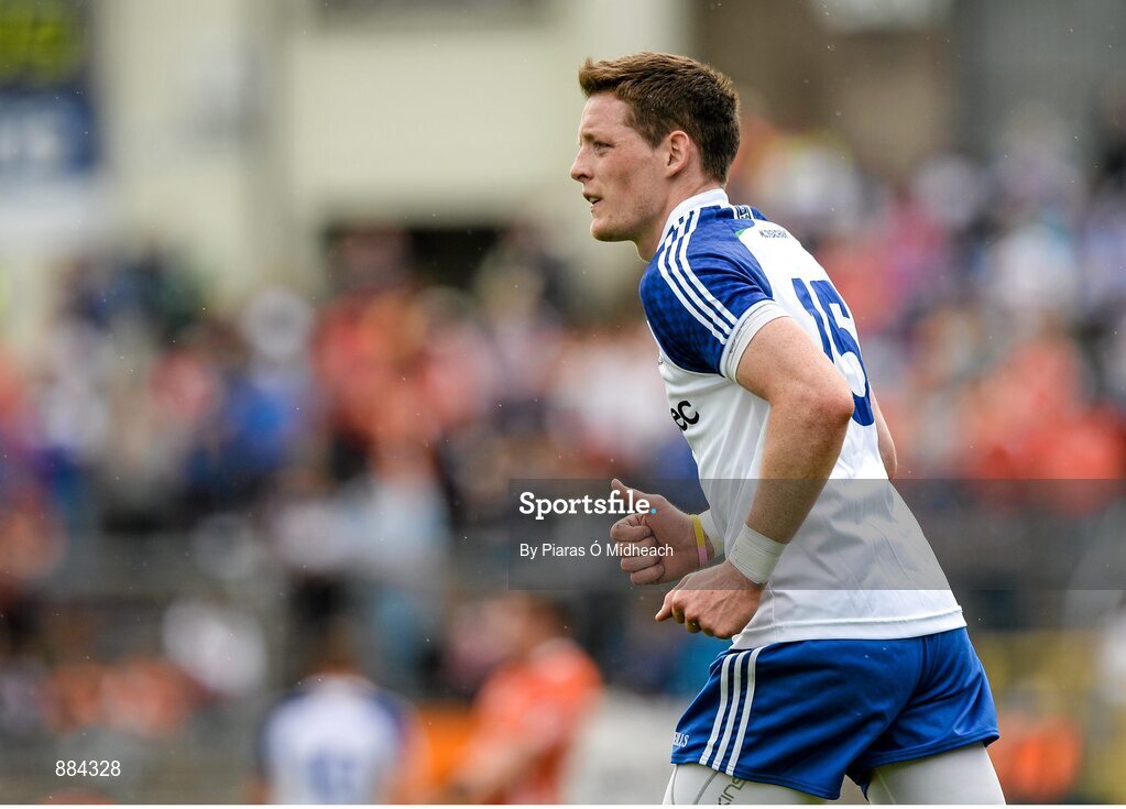 6 July 2014; Conor McManus, Monaghan. Ulster GAA Football Senior Championship, Semi-Final Replay, Armagh v Monaghan, St Tiernach's Park, Clones, Co. Monaghan. Picture credit: Piaras Ó Mídheach / SPORTSFILE