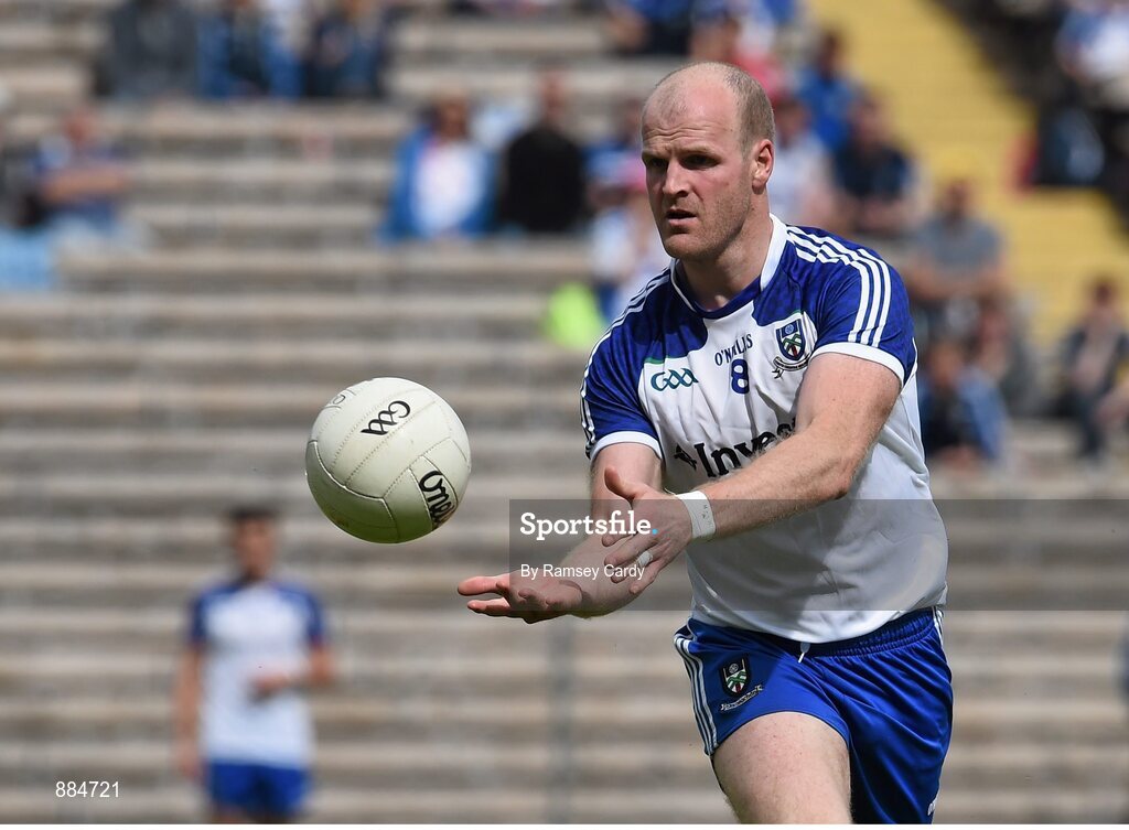 6 July 2014; Dick Clerkin, Monaghan. Ulster GAA Football Senior Championship, Semi-Final Replay, Armagh v Monaghan, St Tiernach's Park, Clones, Co. Monaghan. Picture credit: Ramsey Cardy / SPORTSFILE